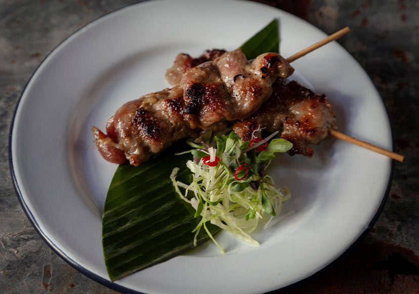 Skewers from Kin Khao.